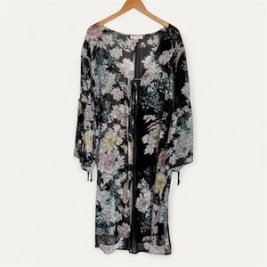 Band of Gypsies Floral Kimono Long Sleeves